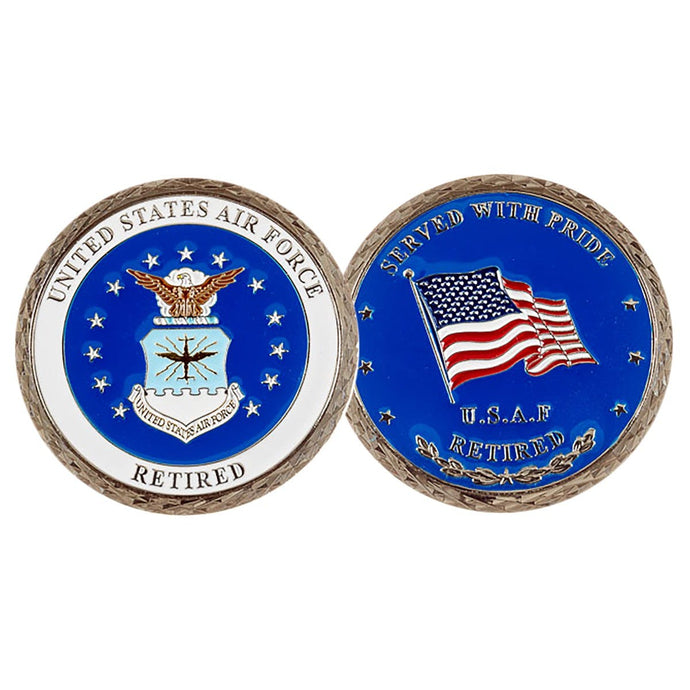 U.S Airforce Retired Coin