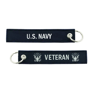 U.S Navy Veteran Keychain