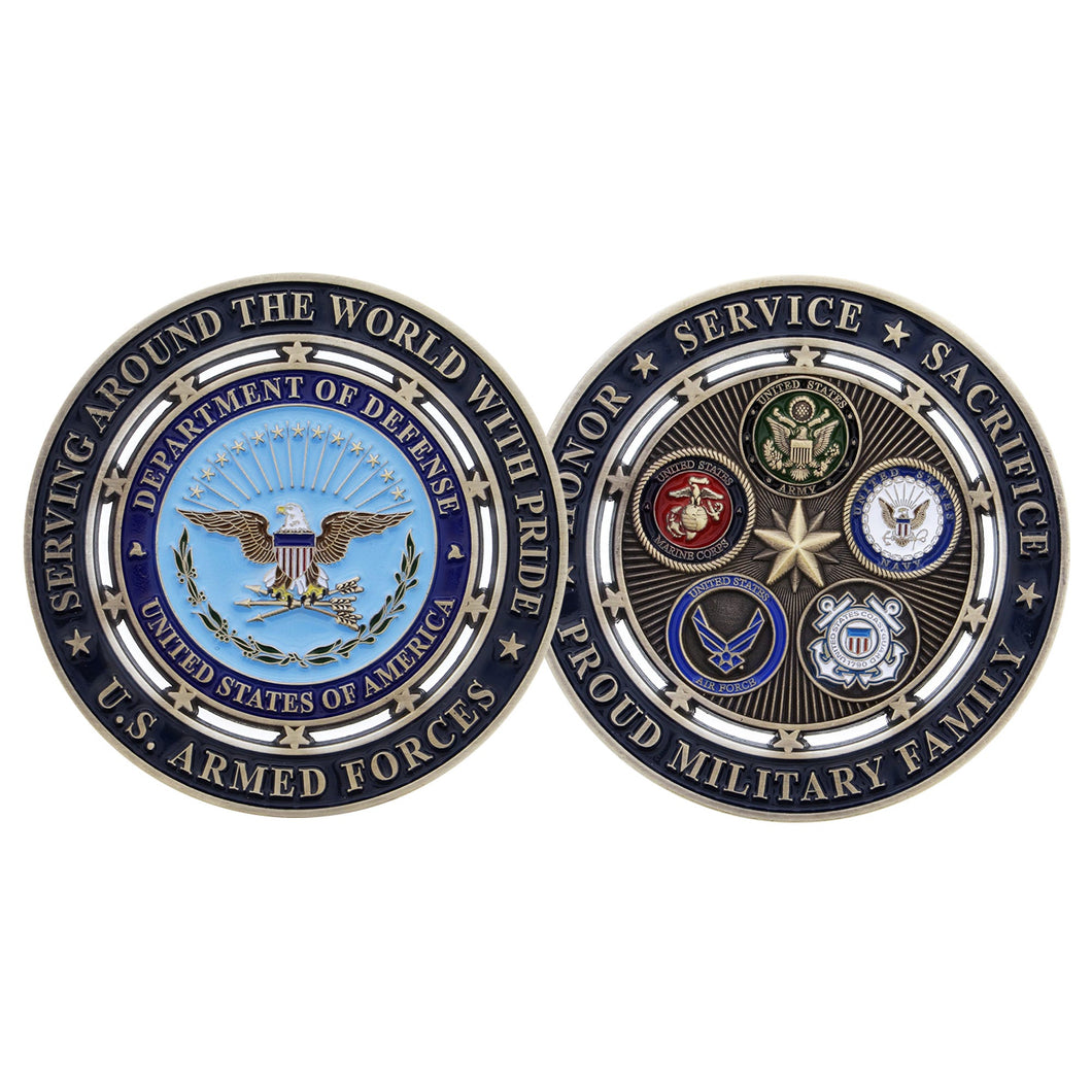 Military Family Coin