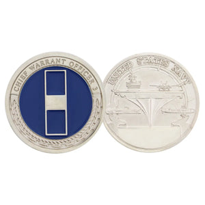 Navy Chief Warrant Officer 3 Coin