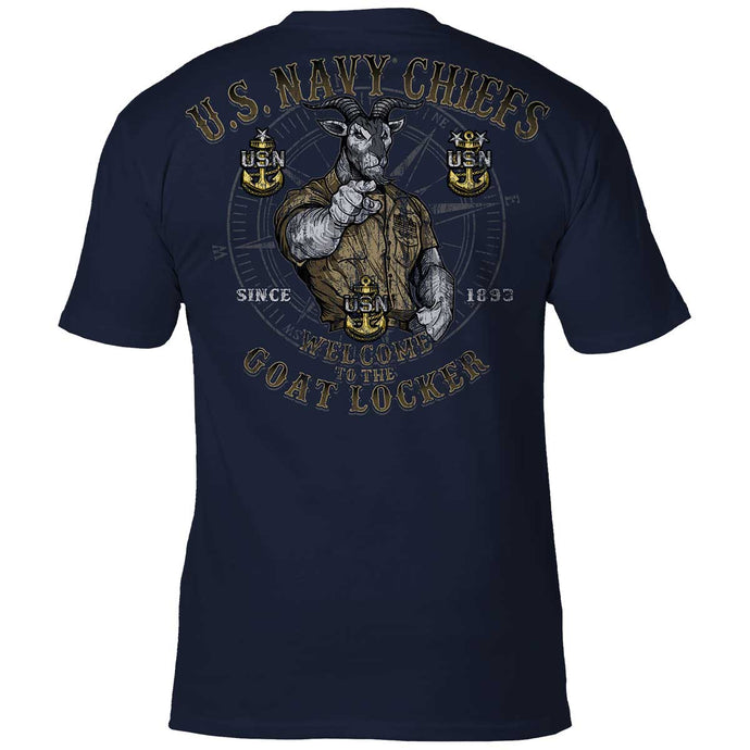 U.S.  Navy Chiefs 'Goat Locker' 7.62 Design Battlespace Men's T