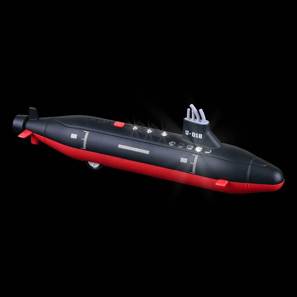 Pull Back Submarine Toy With Light And Sound