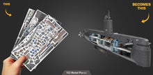 USS Nautilus Premium Series Metal Earth 3D model kit