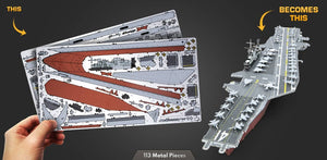 USS Midway Steel 3D Model kit