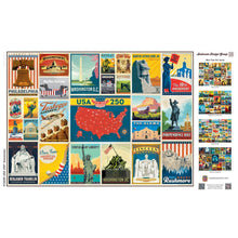 Vintage Posters - USA 250th Anniversary 1000 Piece Jigsaw Puzzle