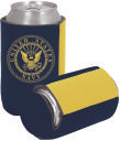 U.S. Navy Crest Collapsible Can Cooler