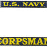 U.S. Navy Corpsman License Plate Frame
