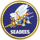 Seabees Round Patch