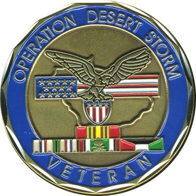 Desert Storm Challenge Coin