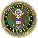 United States Army Crest Auto Chrome Emblem
