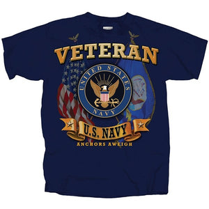 Navy Veteran Flag T-Shirt