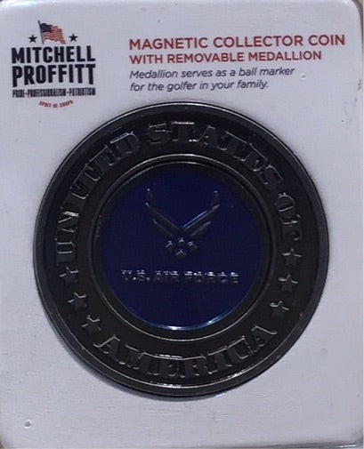 U.S. Air Force Collector Coin Golf Ball Marker