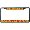 Vietnam Veteran License Plate Frame
