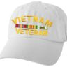 Vietnam Veteran with Campaign Ribbons Ball Cap