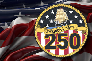U.S. America's Navy 250th Anniversary Magnet