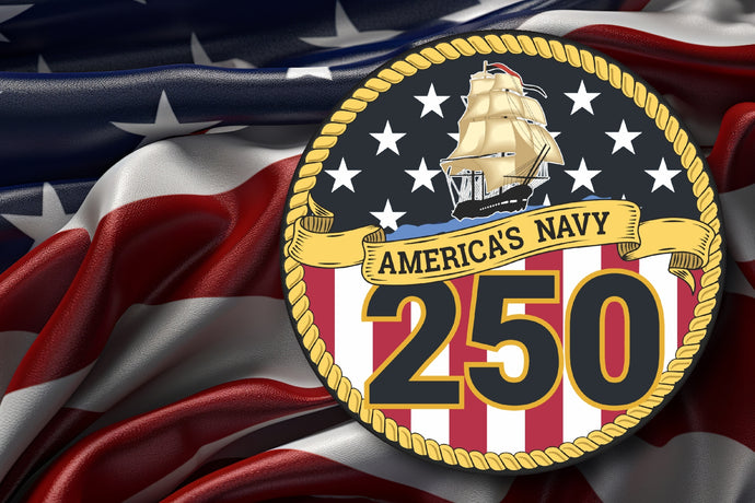 U.S. America's Navy 250th Anniversary Magnet