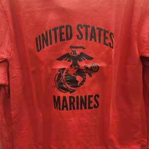 United States Marine Distressed Red T-shirt