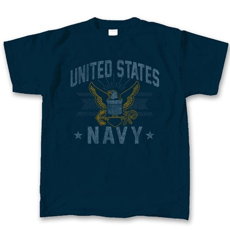 Military Vintage Emblem T-shirt