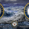 U.S Navy Crest "Mission Ready" White Mug