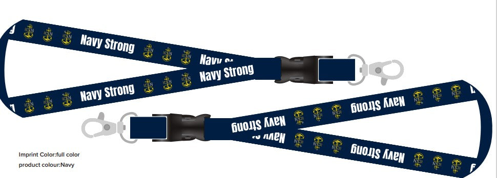 Navy Chief Navy Pride Fouled Anchors Lanyard