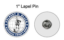 Delbert D. Black National Chief's Mess Lapel Pin