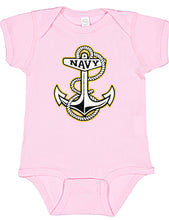 U.S. Navy Anchor Logo Infant Onesie B
