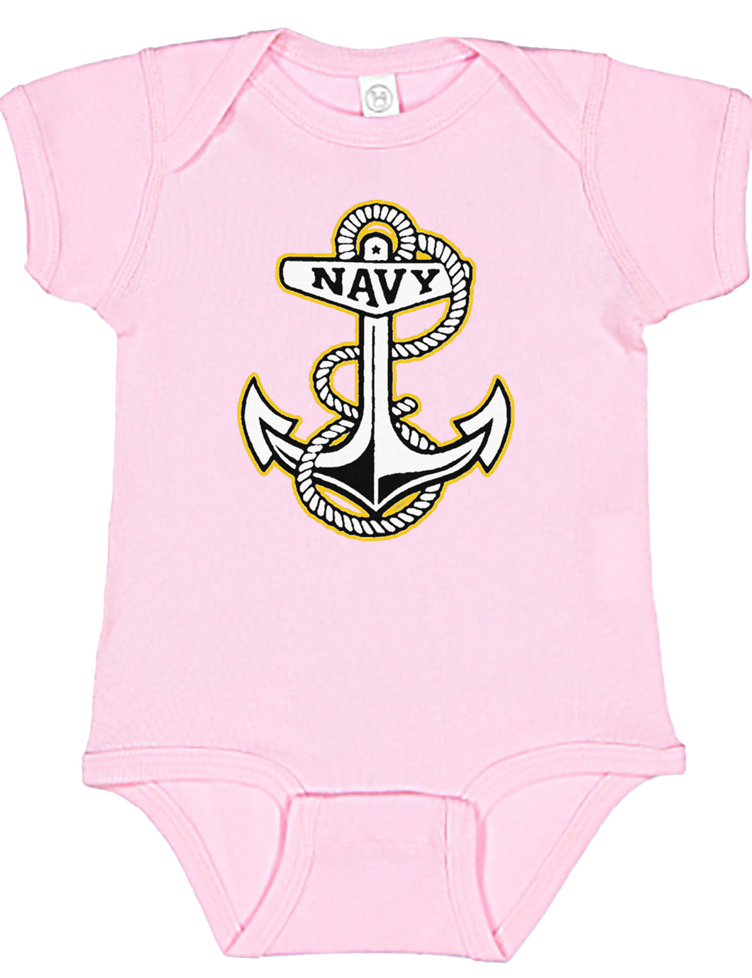 U.S. Navy Anchor Logo Infant Onesie B