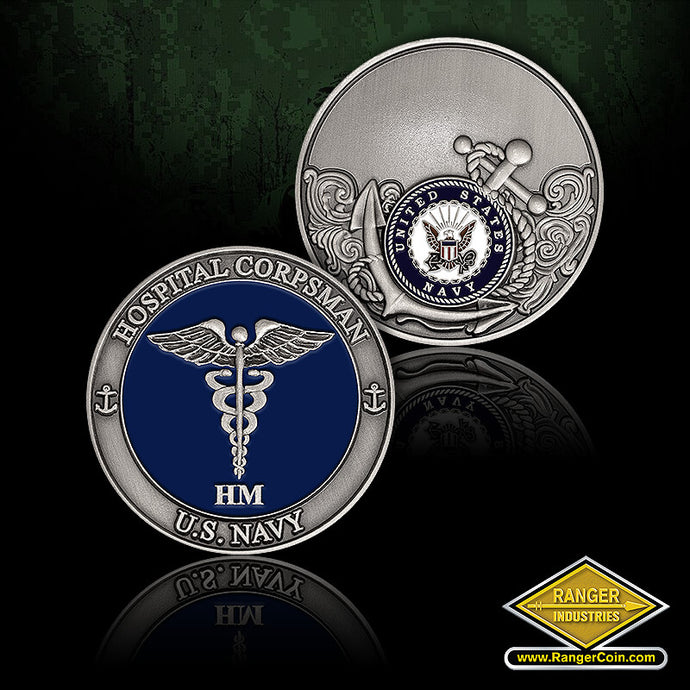 U.S. Navy Hospital Corpsman Coin