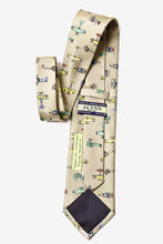 Vintage U.S. Warplane Tan /Taupe NeckTie