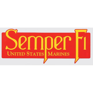Semper Fi United States Marines Decal