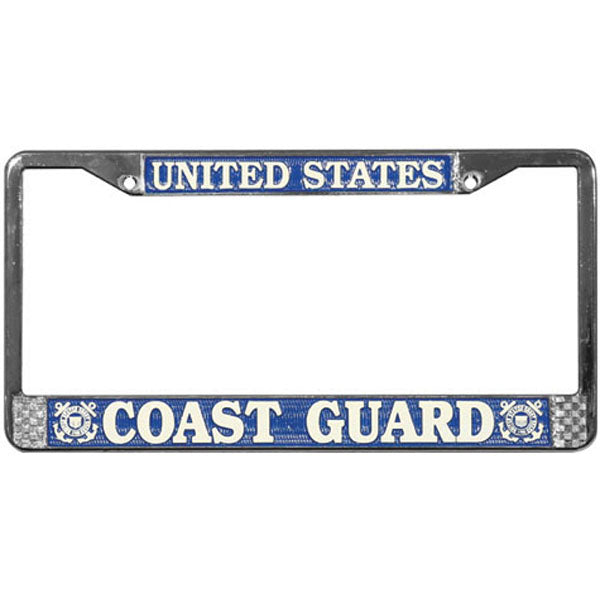 United States Coast Guard License Plate Frame