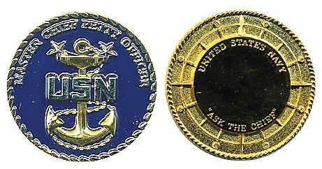 Rank, Navy Master Chief Petty Officer Coin