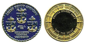 Rank, Navy CPOs E7-E9 Coin