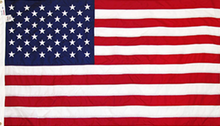3' x 5' Nylon US Flag Flown Over the Navy Memorial