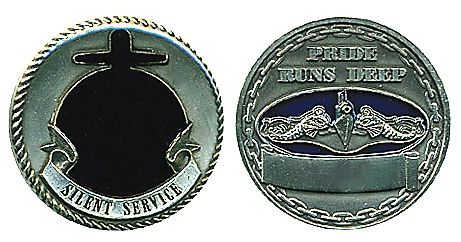 Navy Submarine Service Silver Coin The United States Navy