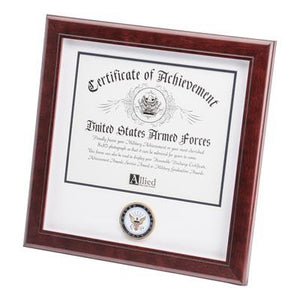 U.S. Navy Medallion 8-Inch by 10-Inch Certificate Frame