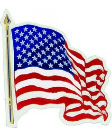Wavy U.S. Flag Magnet
