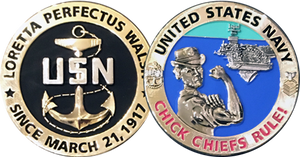 CHICK Chiefs Rule Challenge Coin