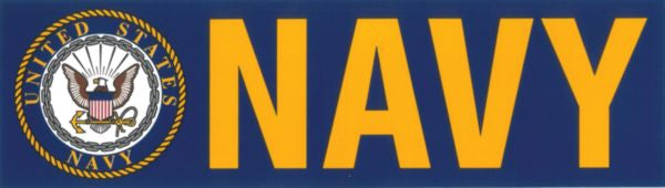 Navy with Logo Decal