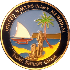 Operation New Life/Guam Lone Sailor Challenge Coin