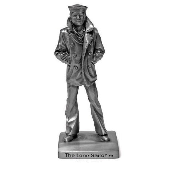 The Lone Sailor Pewter Statuette