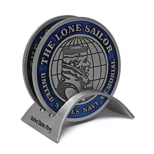 Navy Memorial Seal Coaster Set