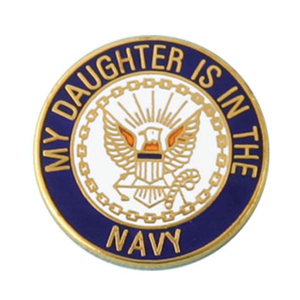 My Daughter is in the Navy Pin