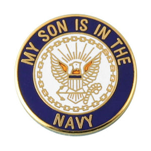 My Son is in the Navy Pin