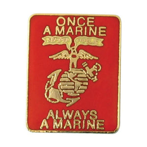 Once a Marine Pin