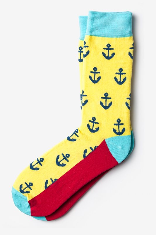 Mercedes Anchor inc. × M.L.A.L SOCKS Anchor Socks – The United States Navy Memorial Ship's Store