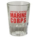 US Marine Corps Fluted Shot Glass