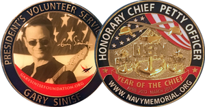 Gary Sinise Challenge Coin