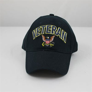 U.S Navy Veteran Logo Cap Blue