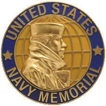 Official U.S. Navy Memorial Challenge Coin